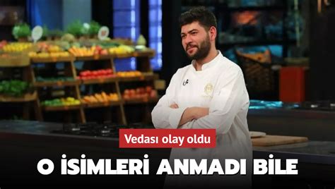 MasterChef All Star ın 5 si Sergen Özen in vedası olay oldu O