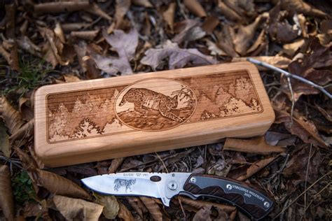 Examples Of Custom Knife Boxes Moslow Wood Products Virginia