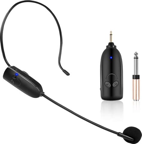 Uhf Wireless Microphone Headset Yoyiag 2 4g Wireless Mic Headset And Handheld 2 In 1 50m