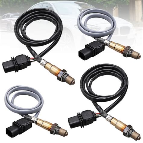 4pcs Upstream And Downstream Oxygen O2 Sensor For Bmw 550i 650i 750i 11787576673 Ebay