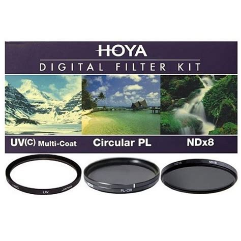 Hoya KIT UV C HMC MULTI PL CIR NDX8 46MM набор из 3 фильтров 46 мм