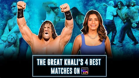 Revisit The Great Khalis 4 Best Matches On Sony LIV Hindi WWE Now