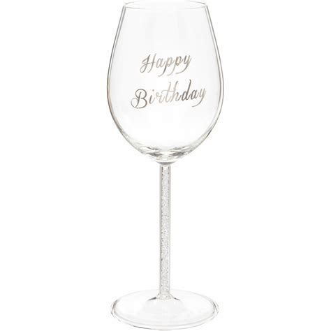 Happy Birthday Wine Glass Wholesale Home And T Supplier Viceni Limited