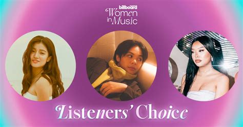 Vote Now For Billboard PH Women In Music Listeners Choice Award