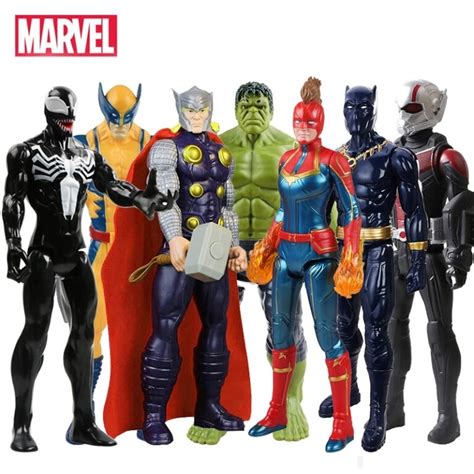 30cm Marvel Avengers Venom Hulk Black Panther Ant Man Captain America