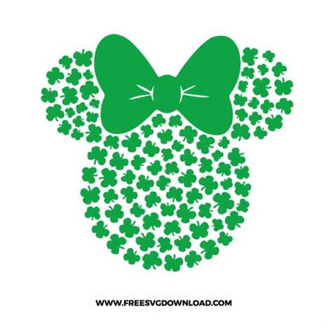 Minnie St Patricks Day Free Svg Files Free Svg Download