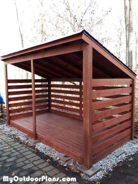 Diy 3 cord wood shed ~ Grow