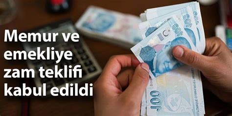 Memur ve Emekli Aylıklarına Zam ve Vergi Düzenlemesi Kabul Edildi