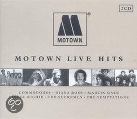 Motown Live Hits 2cd Various Cd Album Muziek