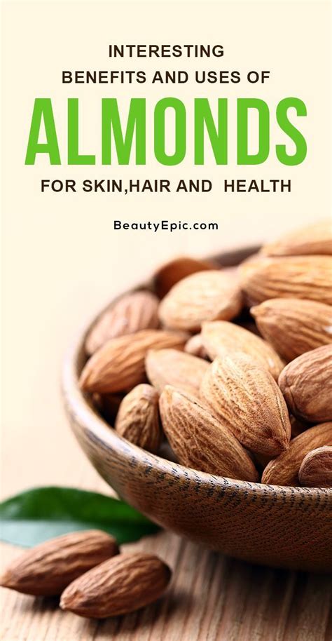 Almond Benefits Health Almond Benefits Skin Almond Nutrition Facts Almond Milk Nutrit