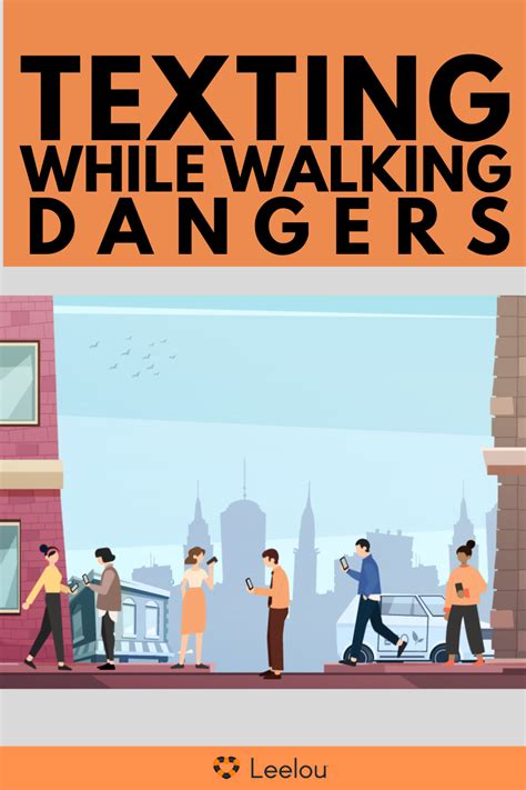 Dangers Of Texting While Walking