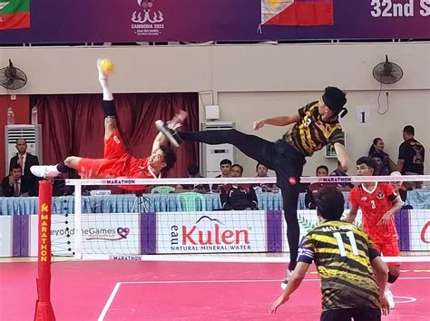 Sepak Takraw Indonesia Raih Emas Mens Double Sea Games Kamboja