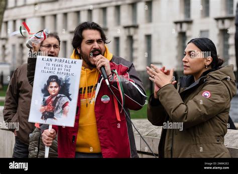 London Uk 14 January 2023 Protest In Solidarity With The ‘woman