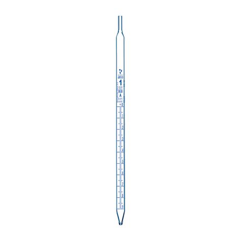 Pipette, Graduated, Class ‘A’ Serological Type, 1mL - Arihantlab