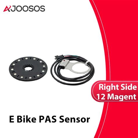 Ebike Pas Sensor 12 Magnet Pedal Assistant Sensor For Electric Bicycle Sm Plug Pas System E