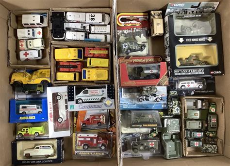 Lot - Assorted Vintage Matchbox & Corgi Toy Cars