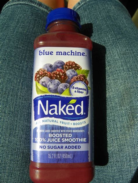 Naked Juice Blue Machine YUM Juice Smoothie Food Yummy