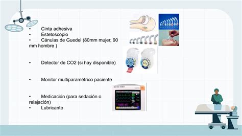 Intubación endotraqueal indicaciones material procedimiento PPT