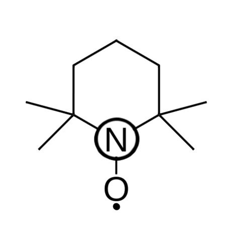 Structure Of Tempo And Dibutyl Phthalate Molecules With Positions And