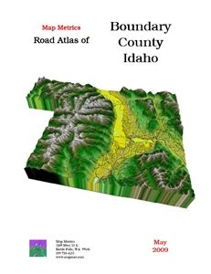 Road Atlas of Pend Oreille County – Map Metrics