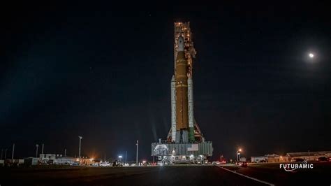 NASA Rolls out the SLS Rocket for it's Inaugural Launch | Futuramic