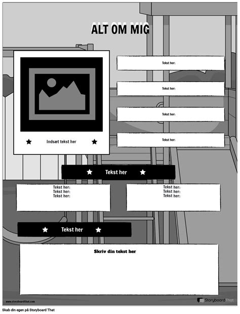 Alt Om Mig Plakater Gratis Udskrivbare Skabeloner Og Eksempler