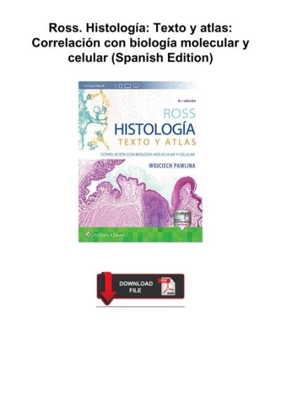 Download PDF Ross Histología Texto y atlas Correlación con