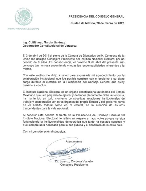 Cuitláhuac García on Twitter Respuesta a la carta que me envió el Sr