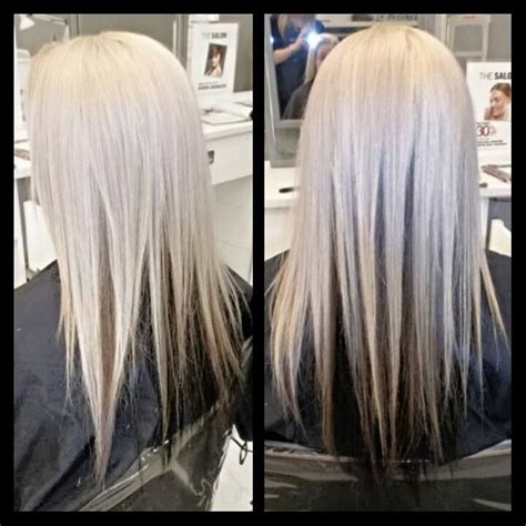 Platinum Blonde With Dark Underneath