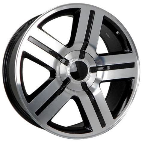 Replica 258 Wheels Rims 24x95 6x1397 Black Machined 30mm Rep258 24185bm