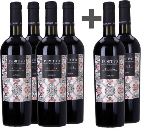 La Pruina 4 2 Gratis Primitivo Puglia IGT 2023 4 75 L 9Weine