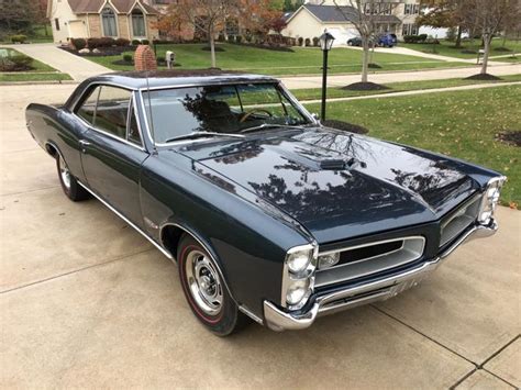 1966 Pontiac Gto Blue Manual Rwd For Sale In Phoenix Arizona