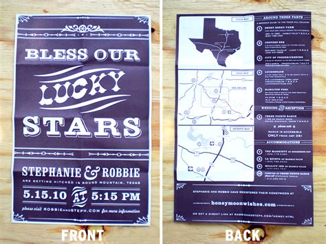 Texas Ranch Wedding Invitations