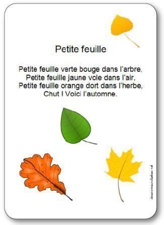 Comptine Petite Feuille Paroles Illustr Es Imprimer Gratuitement