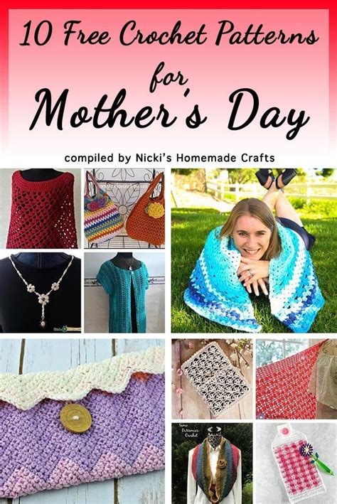 Free Quick And Easy Crochet Gifts For Mom On Mother S Day