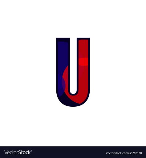 Blue And Red U Logo