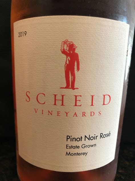 2021 Scheid Vineyards Pinot Noir Rosé USA California Central Coast