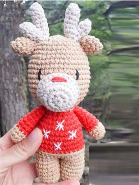 Receita Rena Amigurumi Amigur Receitas Amigurumi