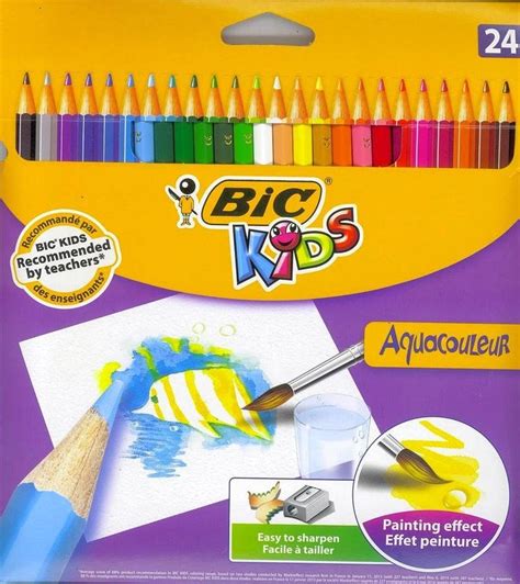 Bic Kredki Akwarelowe 24 Kolory BIC Sklep EMPIK