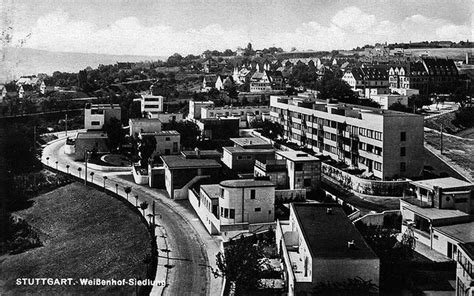 Barrio De Weissenhof By Mies Van Der Rohe En En Stuttgart Se