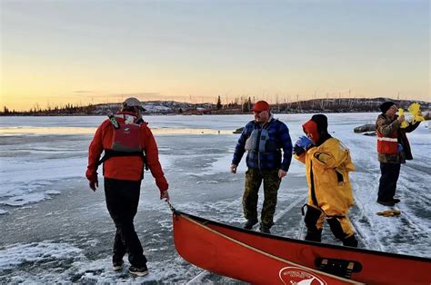 Rcmp Orchestrates Womans Rescue After Vehicle Goes Through Ice On Lac