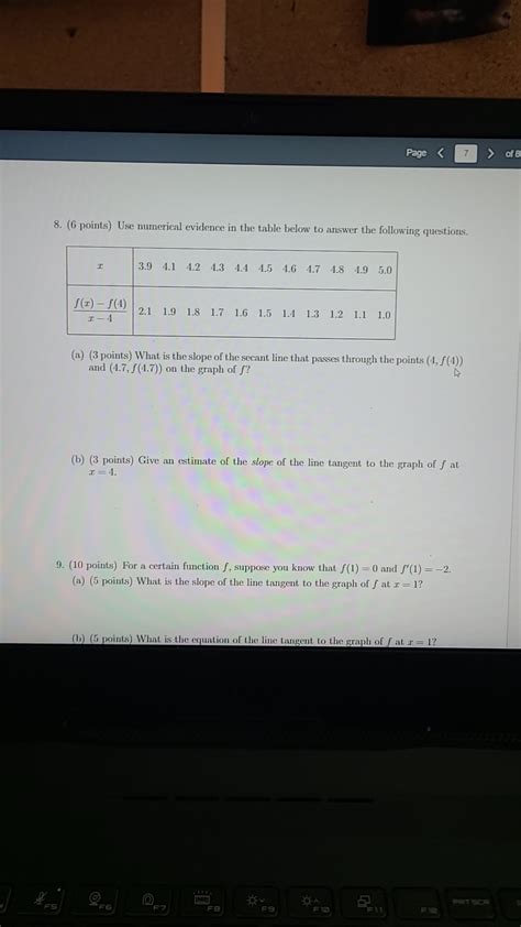 Does anyone know how to find the secant line for this type of problem ...