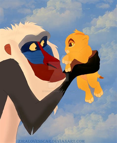 Rafiki and Simba by ZiraLovesScar on DeviantArt