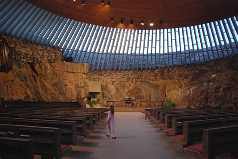 Helsinki Rock Church Built Inside a Giant Piece of Granite » TwistedSifter