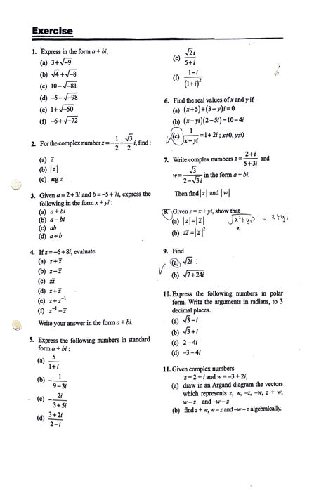 Complex Numbers Tutorial Part 2 Engineering Mathematics 1 Segi