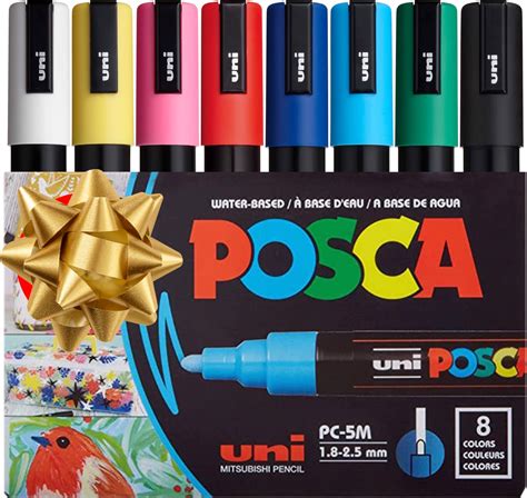 Amazon Posca Paint Markers M Markers With Extra Fine Tips