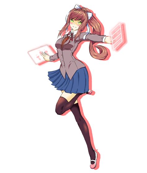 Monika (-Your Reality- ver.) : r/DDLC