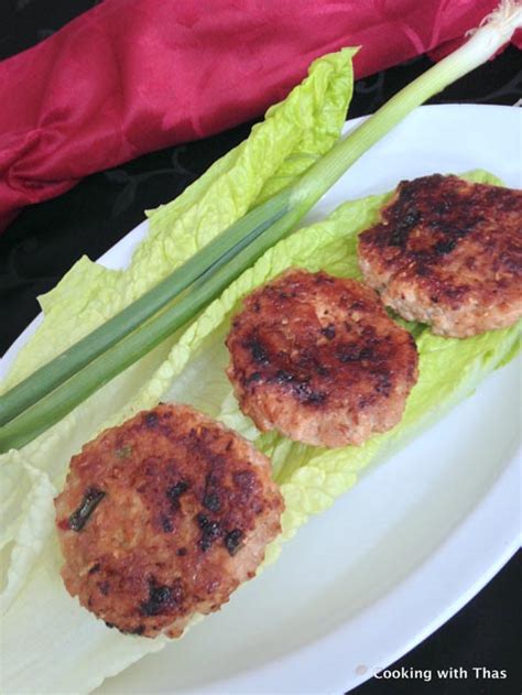 Asian Style Chicken Patties Cooking With Thas Smart Cooking Smart Living