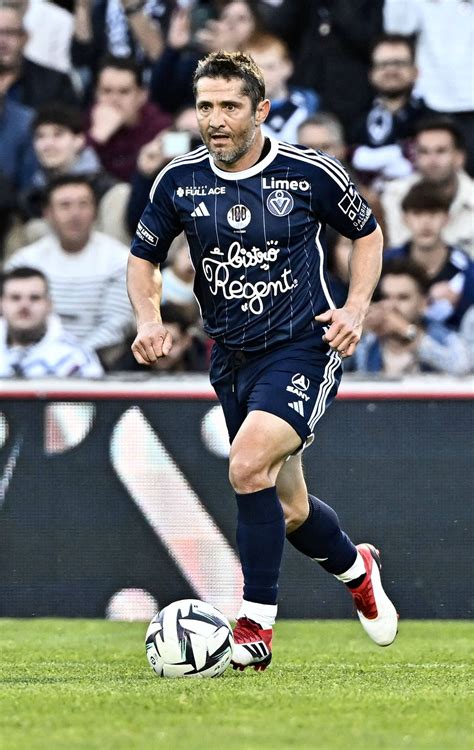 Photo Bixente Lizarazu A Loccasion Des 100 Ans Du Parc Lescure