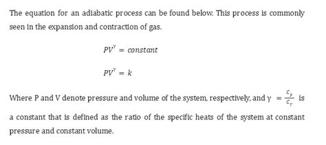 Adiabatic Process - Definition, Equation, Reversible | 88Guru